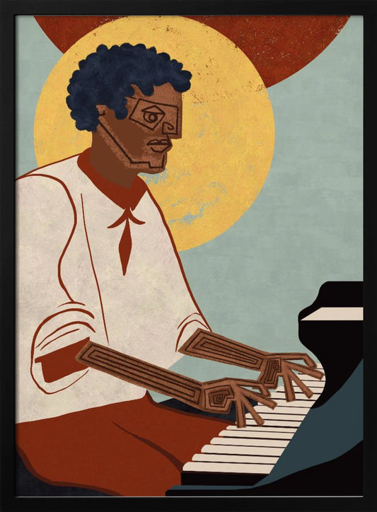 MUSICIAN GUY VIII - Poster / Art Print