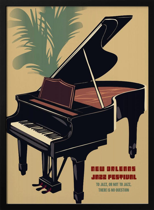 New Orleans Jazz Festival - Poster / Art Print
