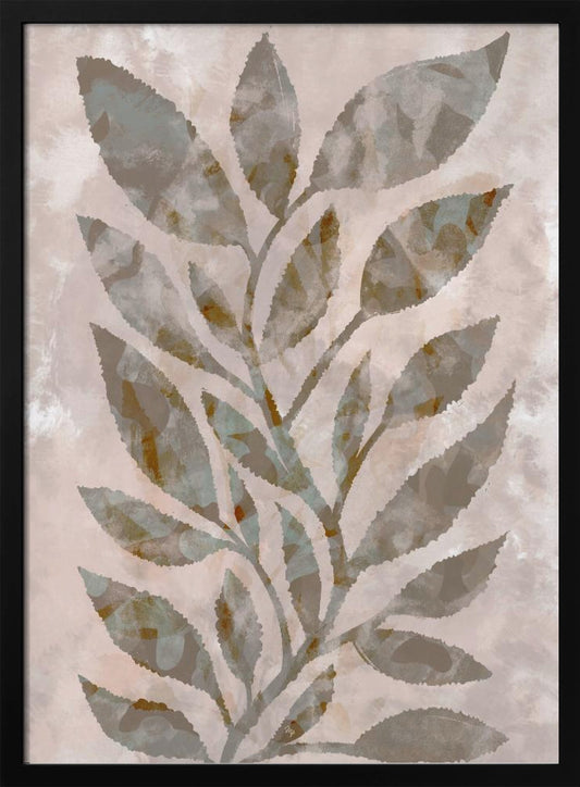 Mocca Leaves - Poster / Art Print
