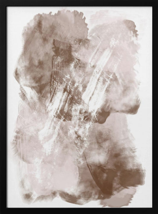 Abstract Mocha Coffee - Poster / Art Print