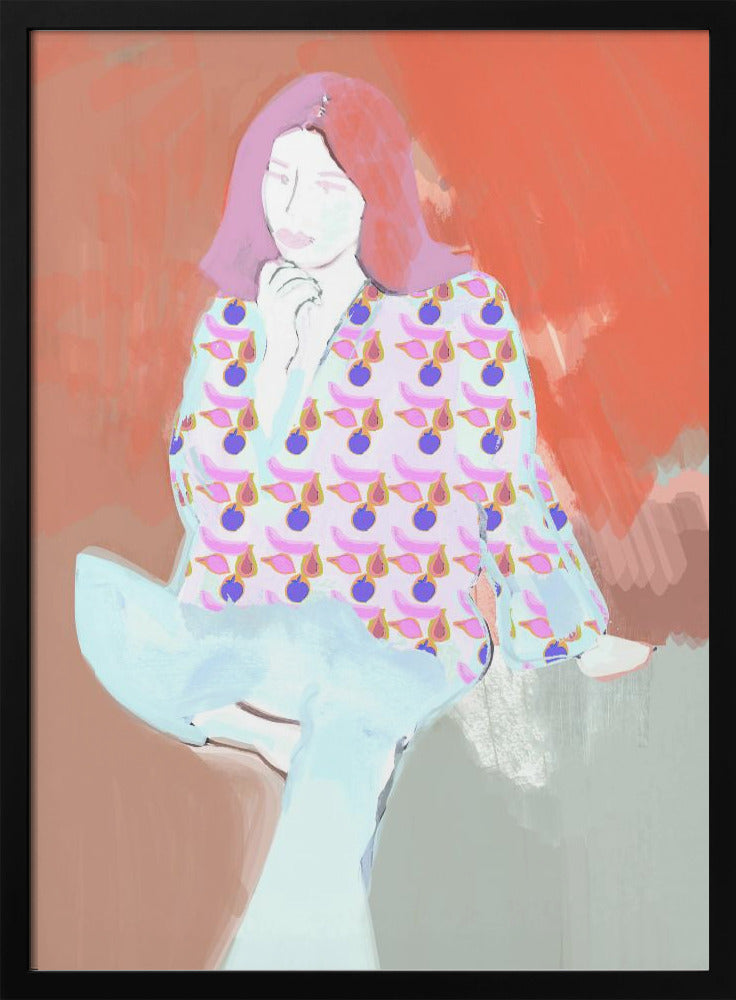 Pyjama Woman 2 - Poster / Art Print