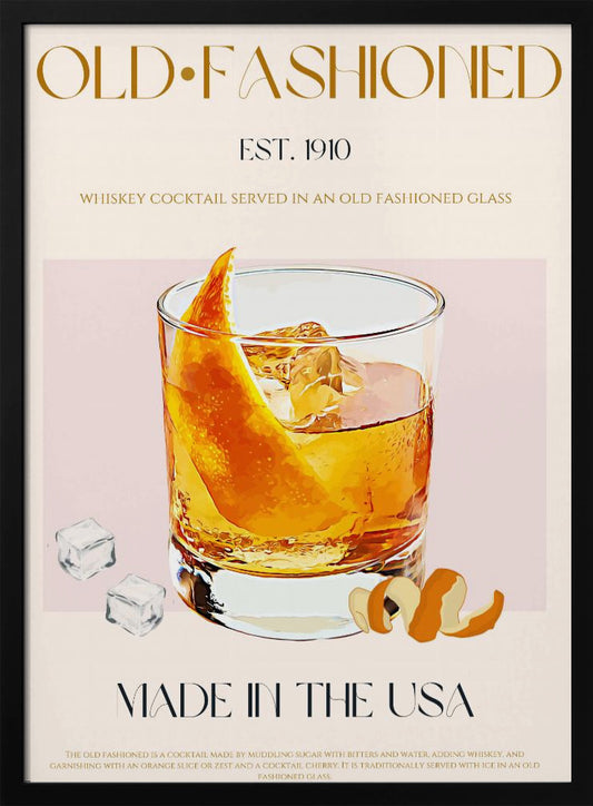 Old fashioned print - Poster / Art Print