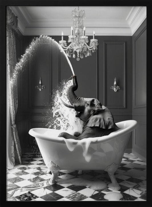 Splish Splash Safari - Poster / Art Print