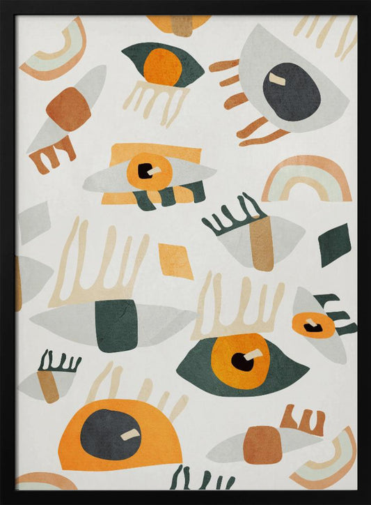 Abstract Art Eyes - Poster / Art Print