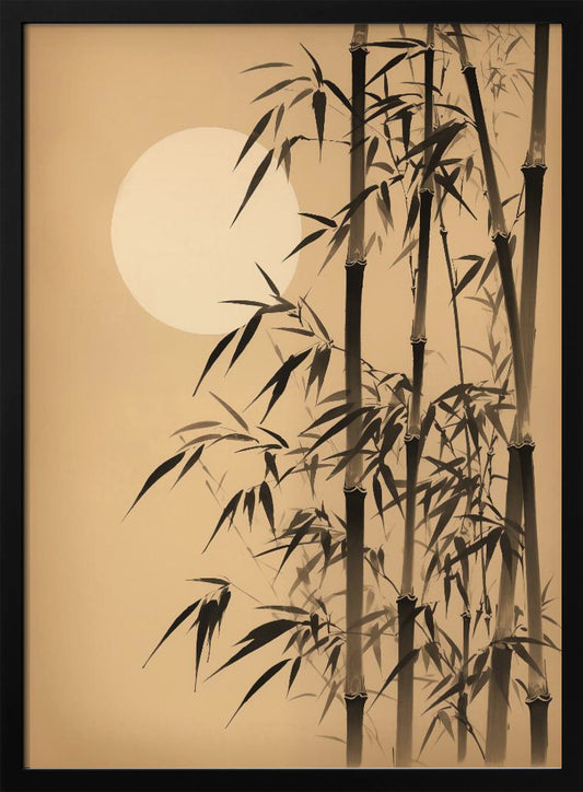 Evening Bamboo - Poster / Art Print