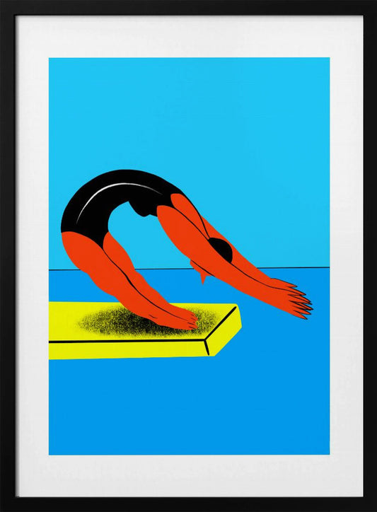 Swimmer - Poster / Art Print