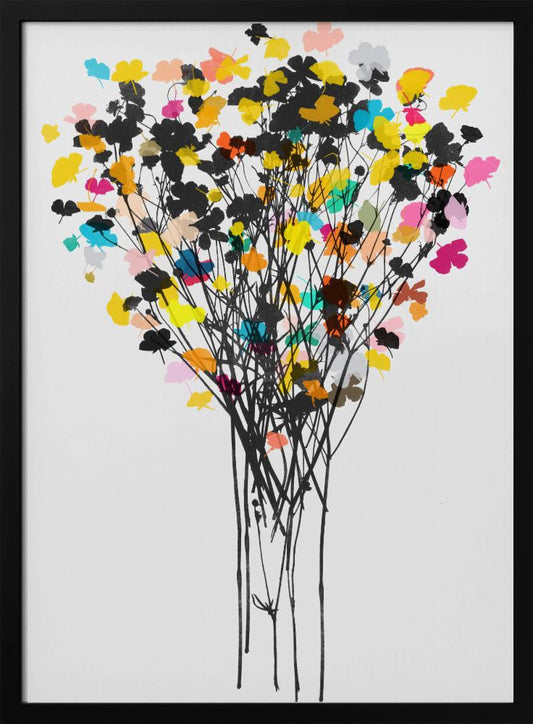 Vibrant Bouquet - Poster / Art Print