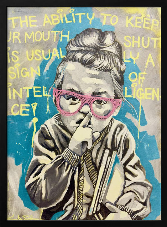 Sign of intelligence - Poster / Art Print