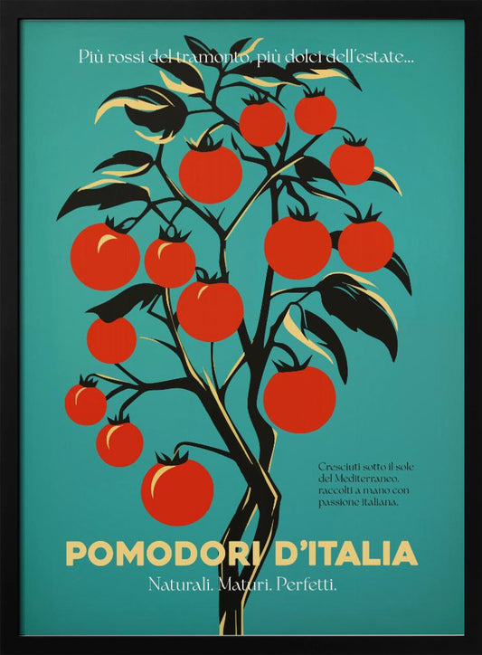 Vibrant Red Tomatoes - Poster / Art Print