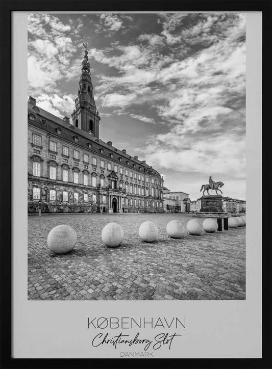 Christiansborg Palace In Copenhagen - Poster / Art Print