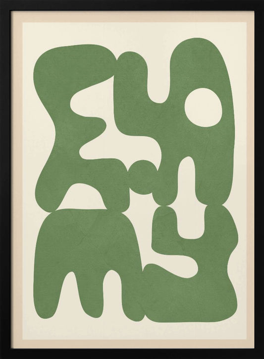 Organic Harmony Forms - Poster / Art Print