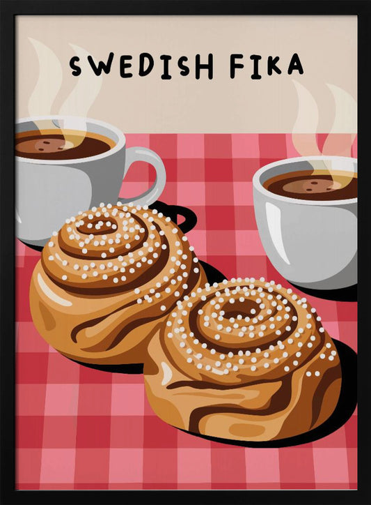 Swedish Fika - Poster / Art Print