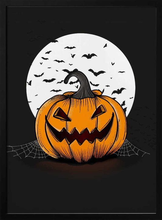 Jack O Lantern - Poster / Art Print