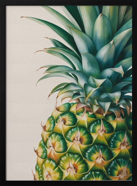 Pineapple Close Up - Poster / Art Print