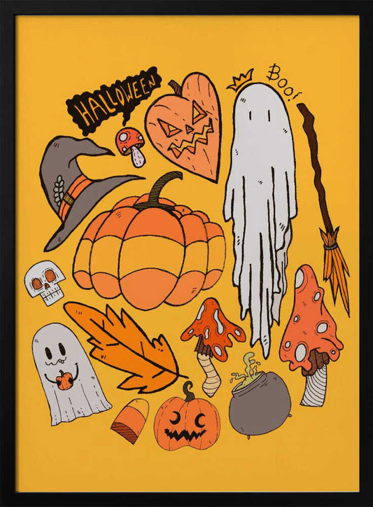 Halloween vibes 2 - Poster / Art Print