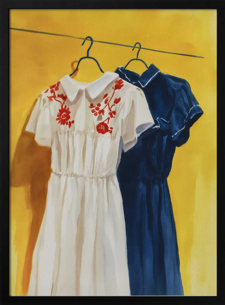 Two Dresses - Poster / Art Print