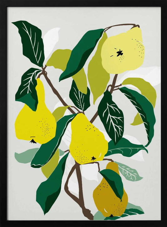 Yellow Pears - Poster / Art Print