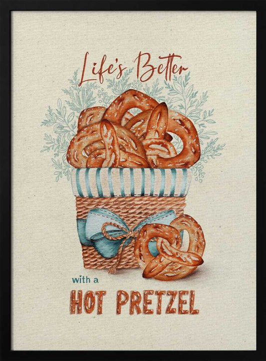 Pretzel - Poster / Art Print