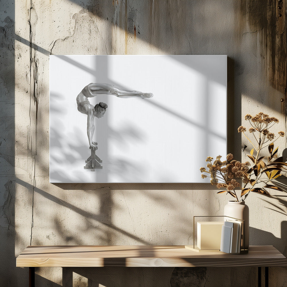 Gymnastics Series - Mexican Balance - Poster / Art Print
