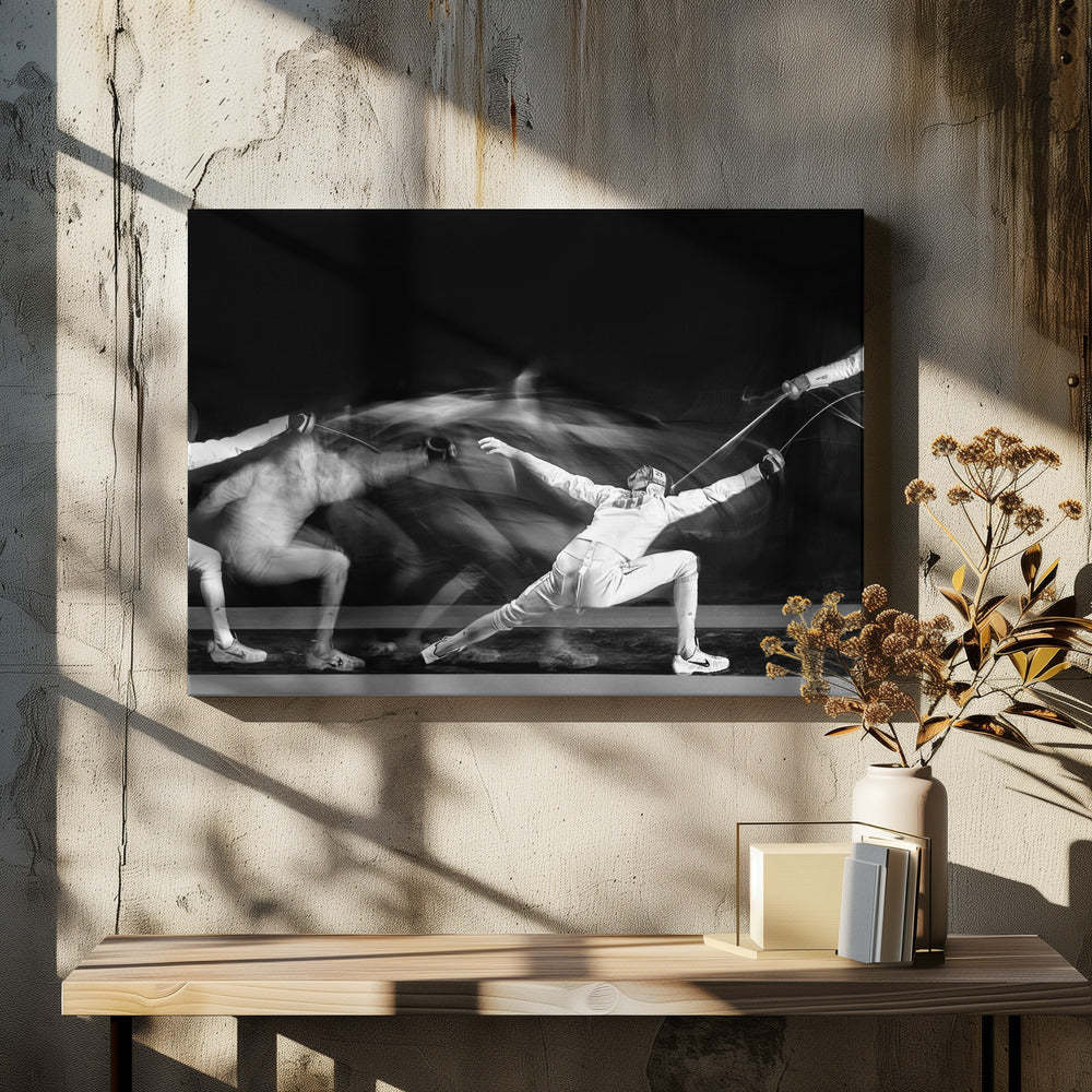 Fencing #1 - Poster / Art Print