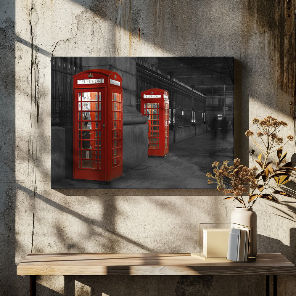 Phone to a Ghost? - Poster / Art Print