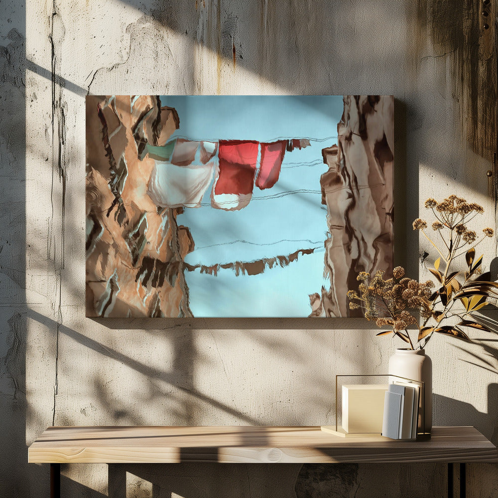 city mirror - Poster / Art Print