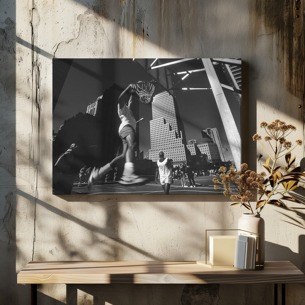Dunking - Poster / Art Print