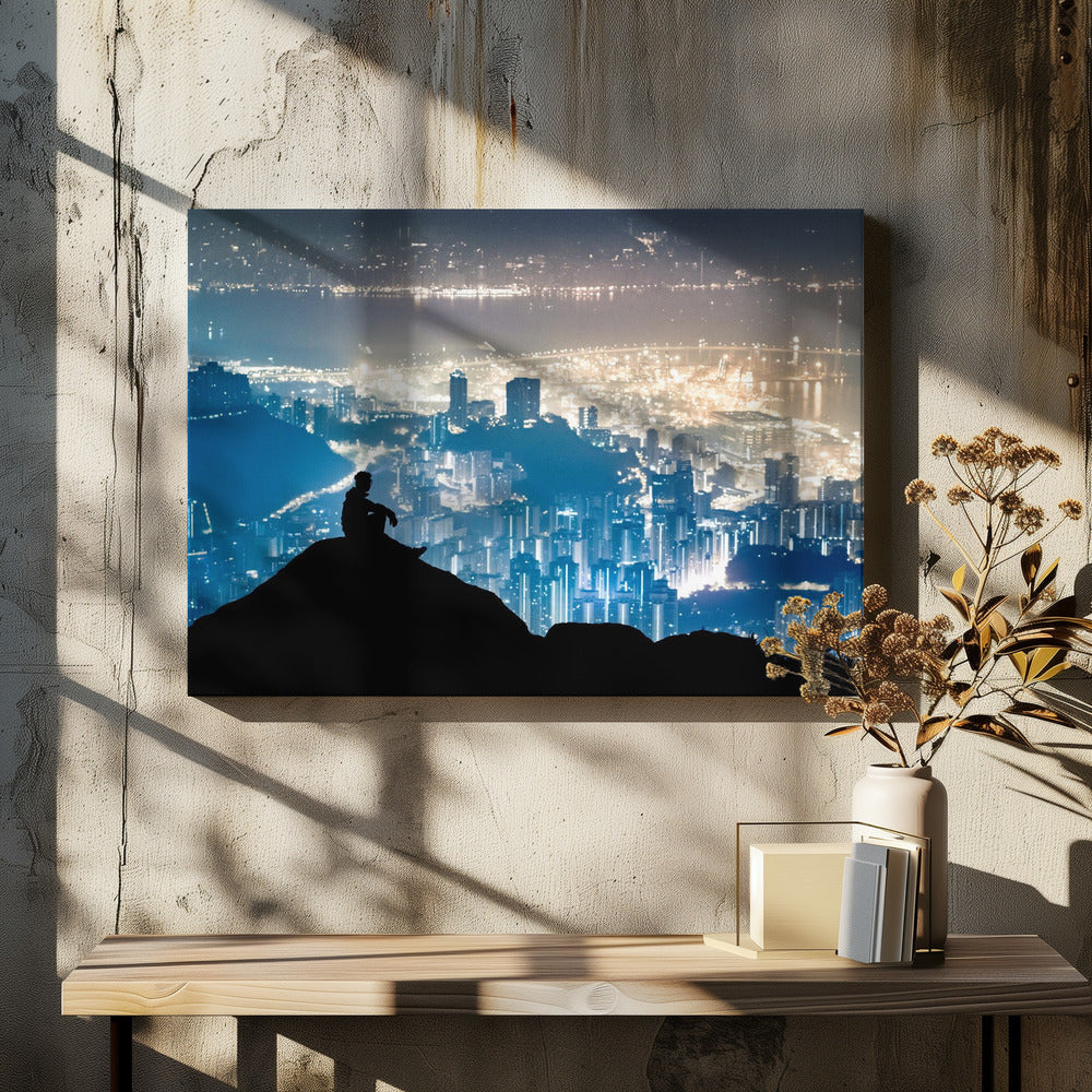 CITY WATCHER - Poster / Art Print