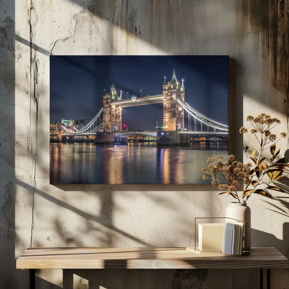 Night at The Tower Bridge - Poster / Art Print
