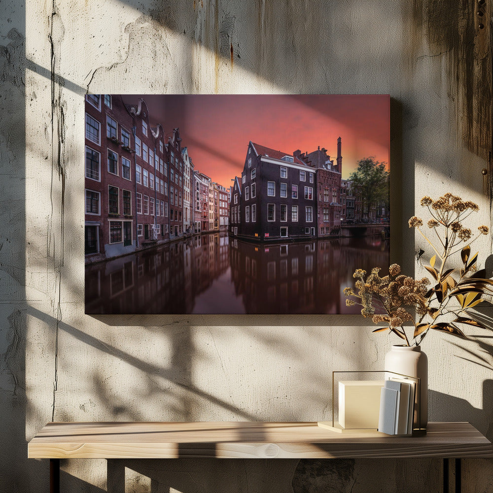Amsterdam Dawn - Poster / Art Print