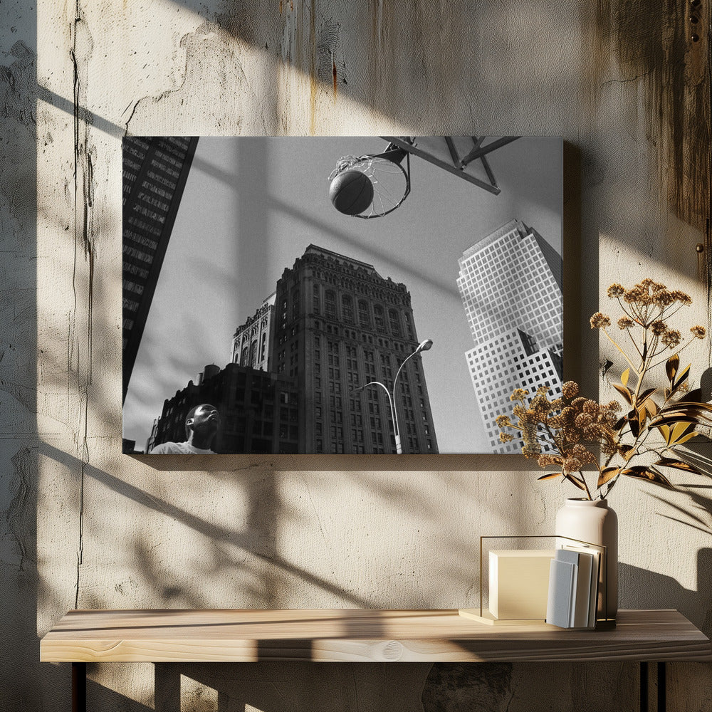 The ball (from the series "Alone") - Poster / Art Print