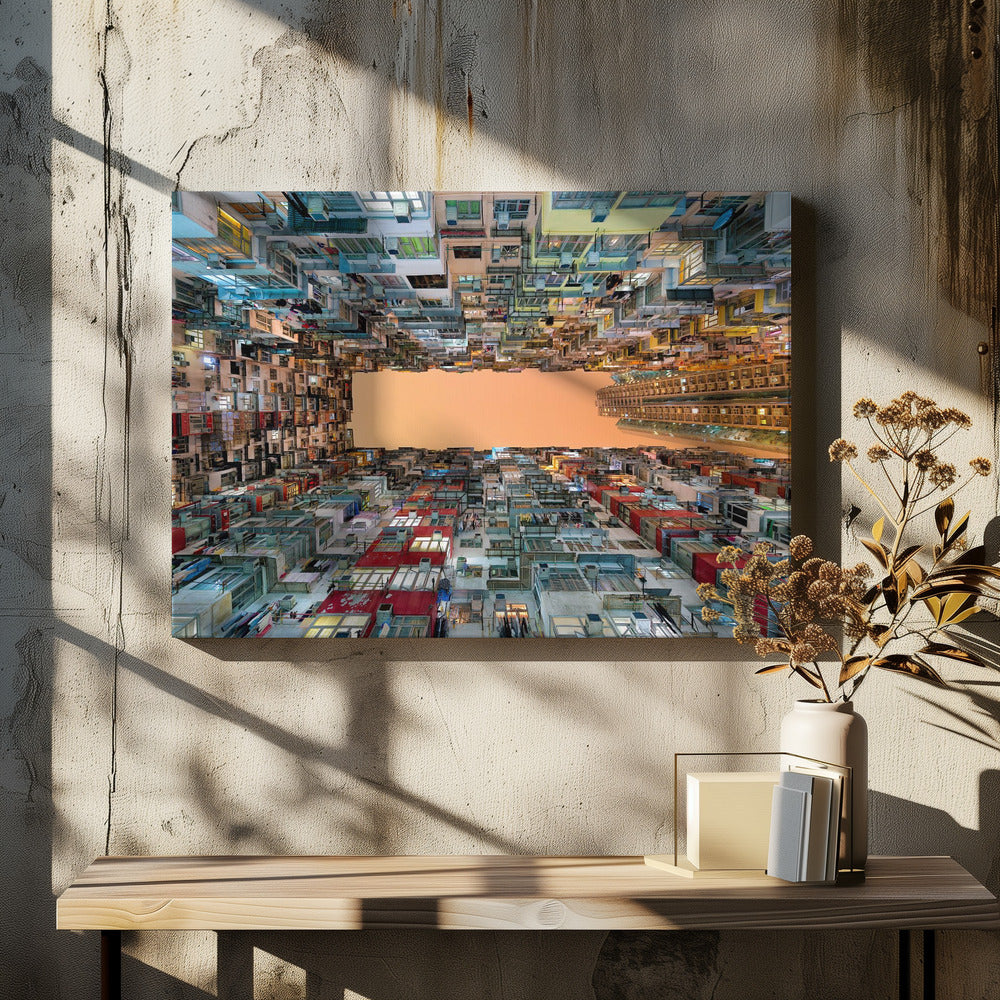 Crowded spaces - Poster / Art Print