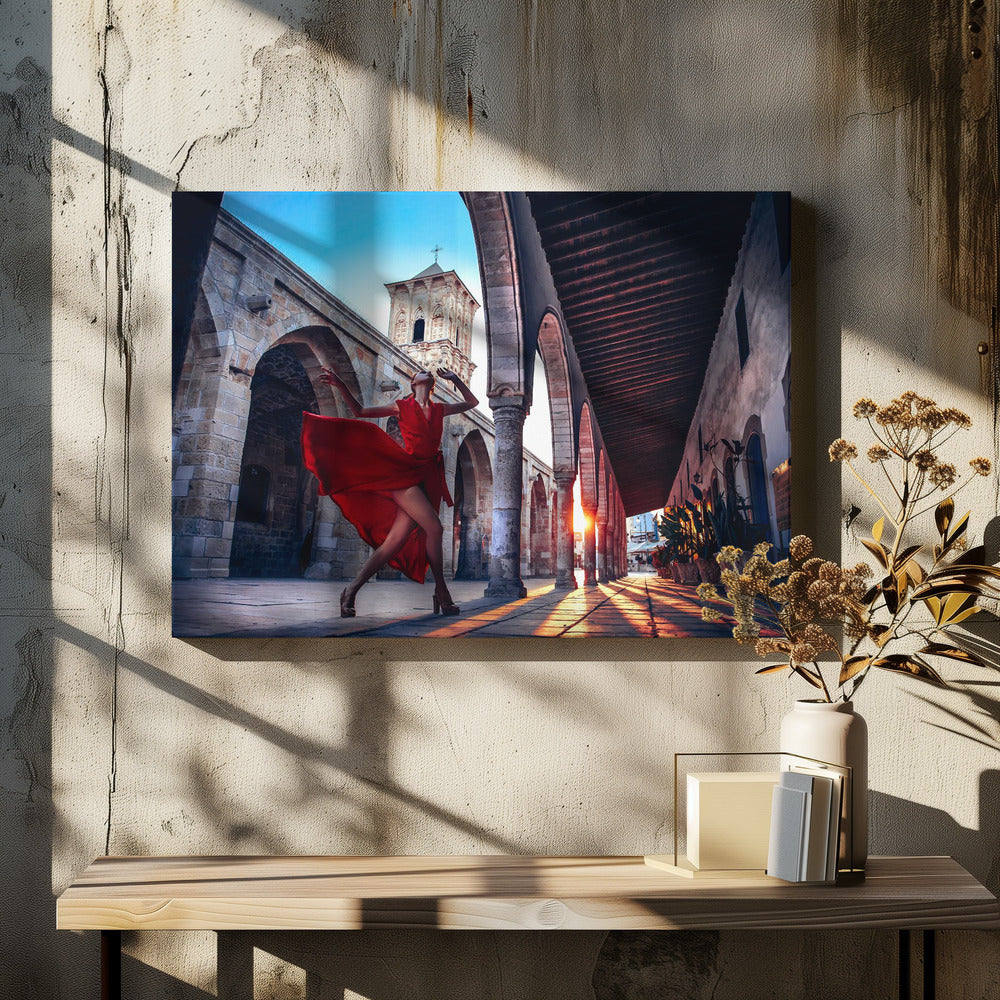 Dancing with the Sun - Poster / Art Print