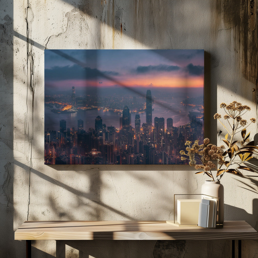 Sunrise Hong Kong - Poster / Art Print