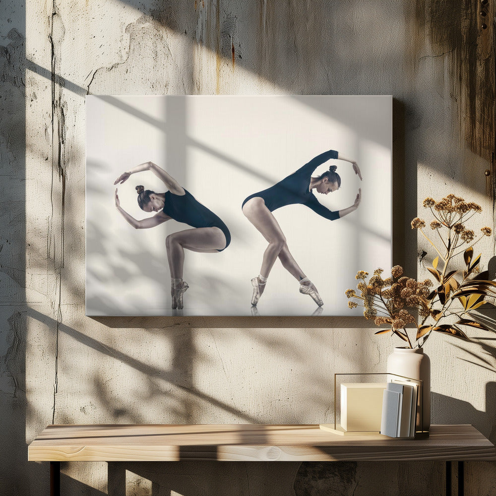 Ballet dancers II - Poster / Art Print