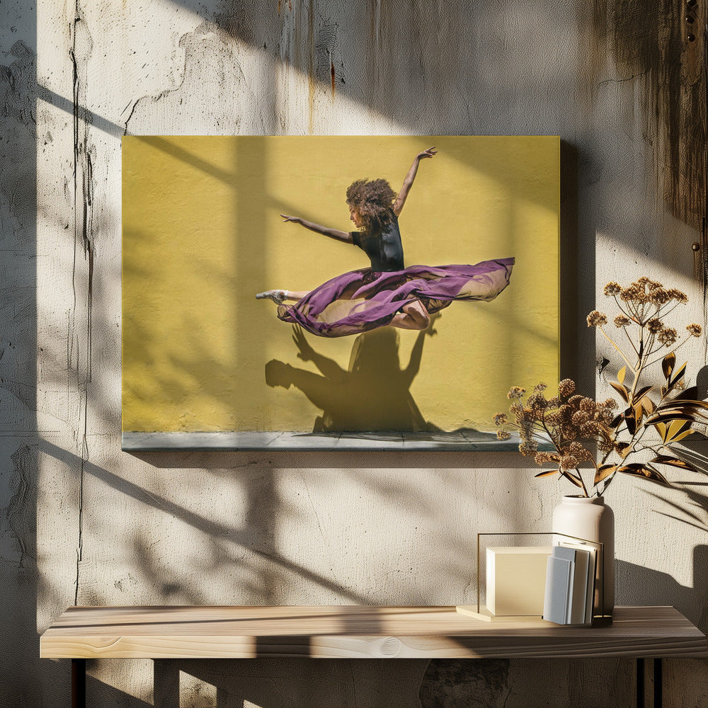 Brenda jumping - Poster / Art Print