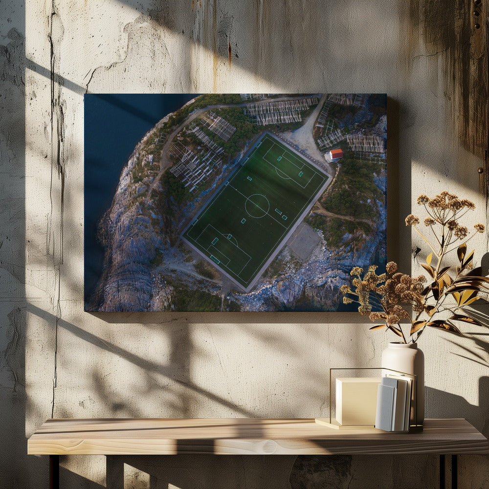 The furthest football field - Poster / Art Print