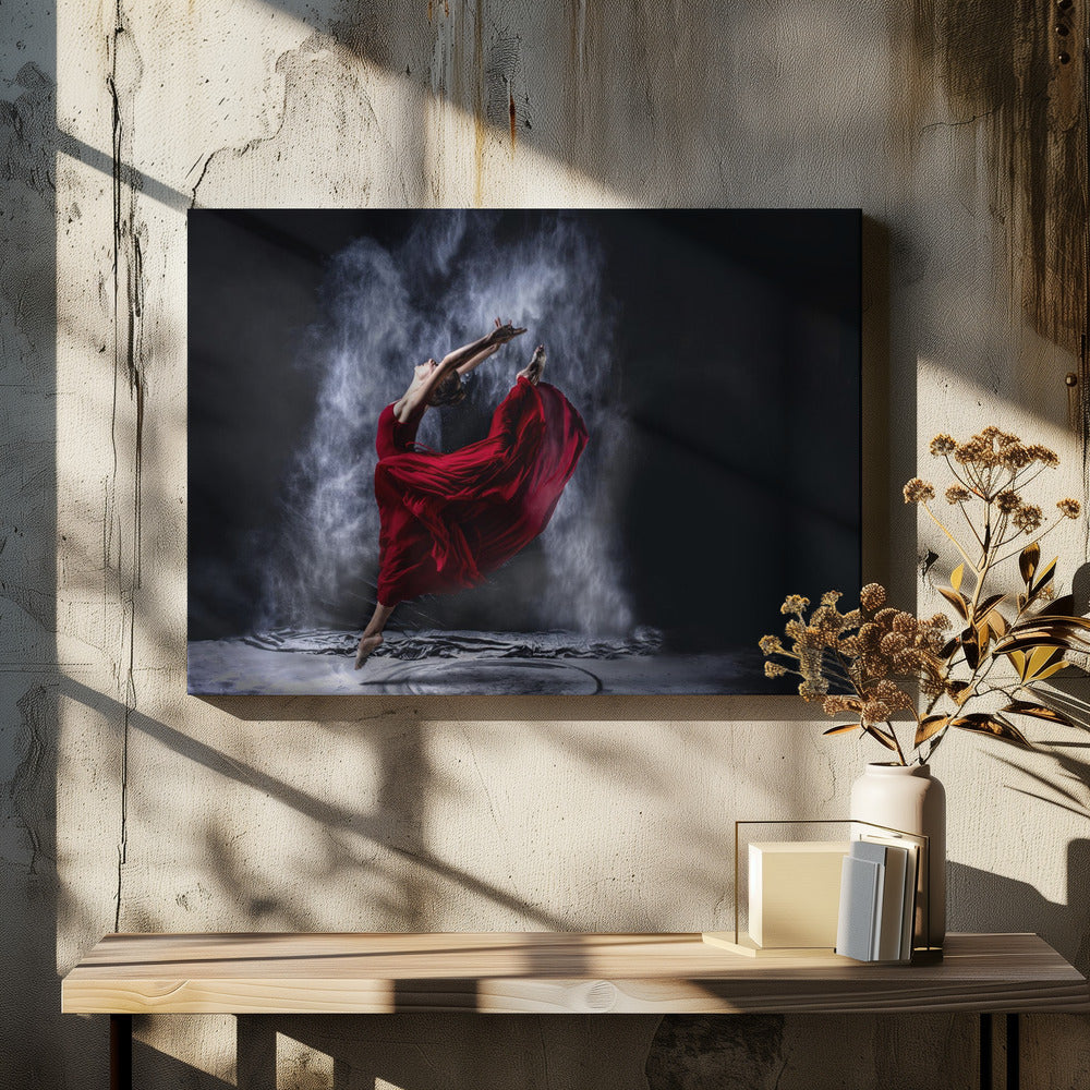 Red Dancing - Poster / Art Print