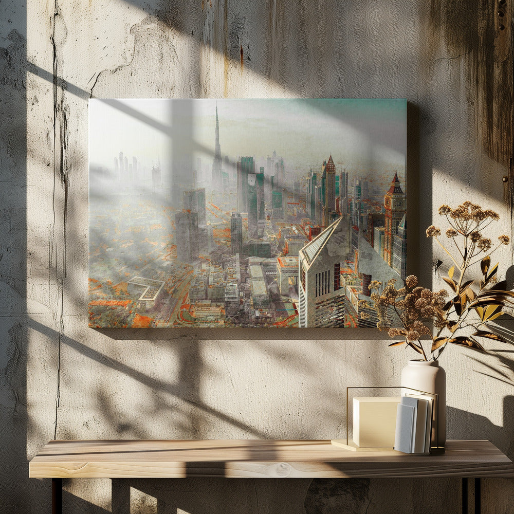 Twin Towers - Dubai - Poster / Art Print