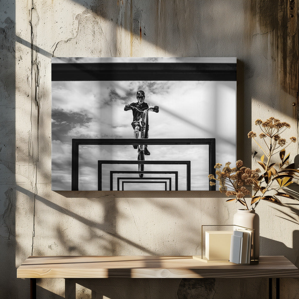 Trial Biker - Poster / Art Print