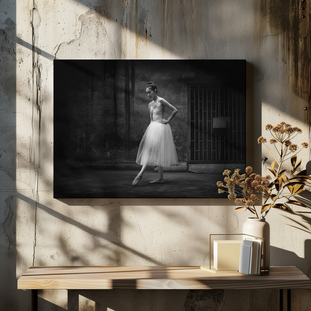 The girl - Poster / Art Print