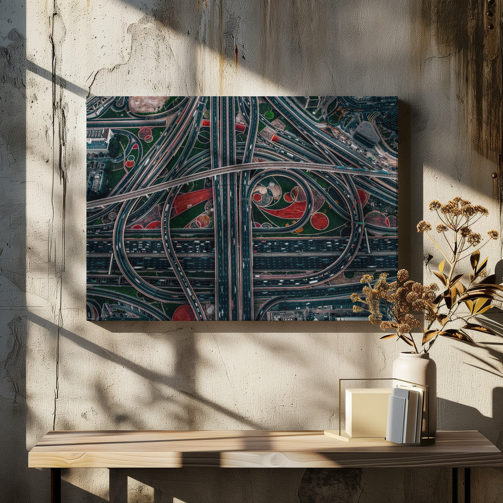 urban labyrinth - Poster / Art Print