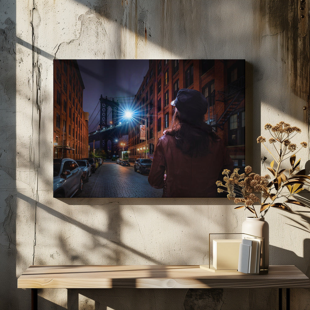 Manhattan bridge - Poster / Art Print