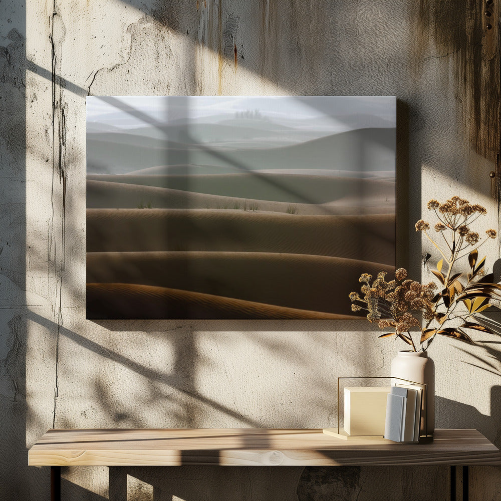 Foggy morning - Poster / Art Print