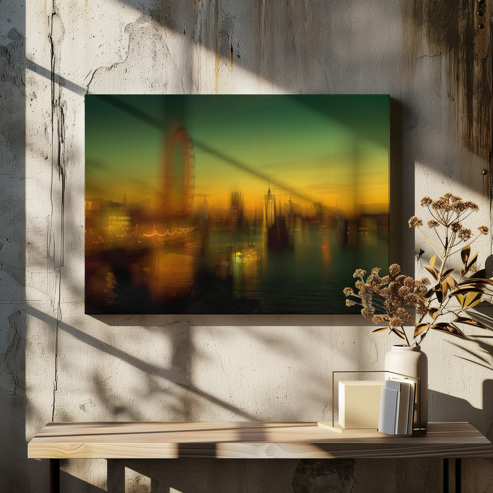 London at Dusk - Poster / Art Print