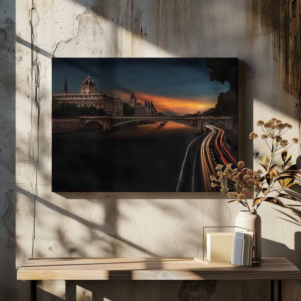 evening at La Concergierie - Poster / Art Print