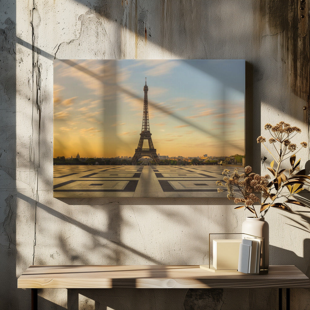 AMANECER EN TROCADERO - Poster / Art Print