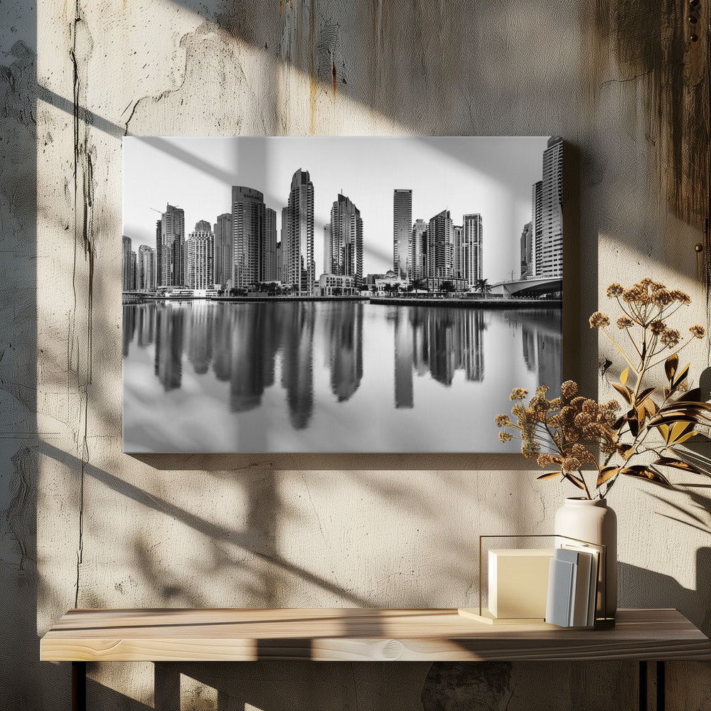 Dubai marina - Poster / Art Print
