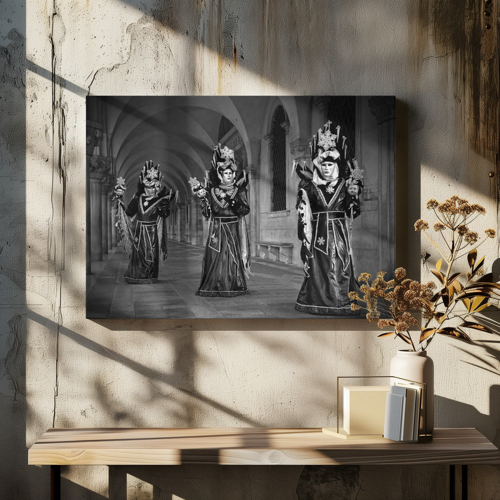 Carnival Triplets - Poster / Art Print
