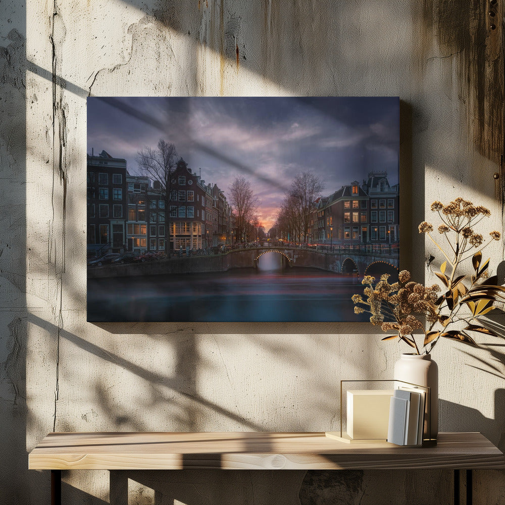 Amsterdam before the storm 7R21334 - Poster / Art Print